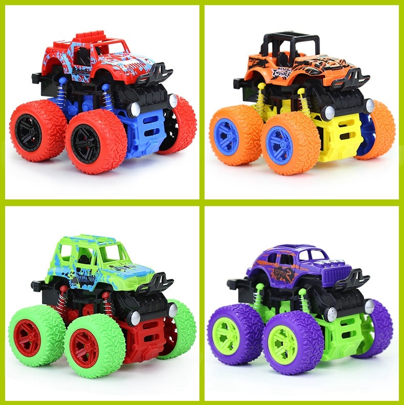 style Kids police Cars Toys Truck Inertia SUV Friction Power Vehicles Baby Boys Super Cars Blaze Truck for Children Gift Toys