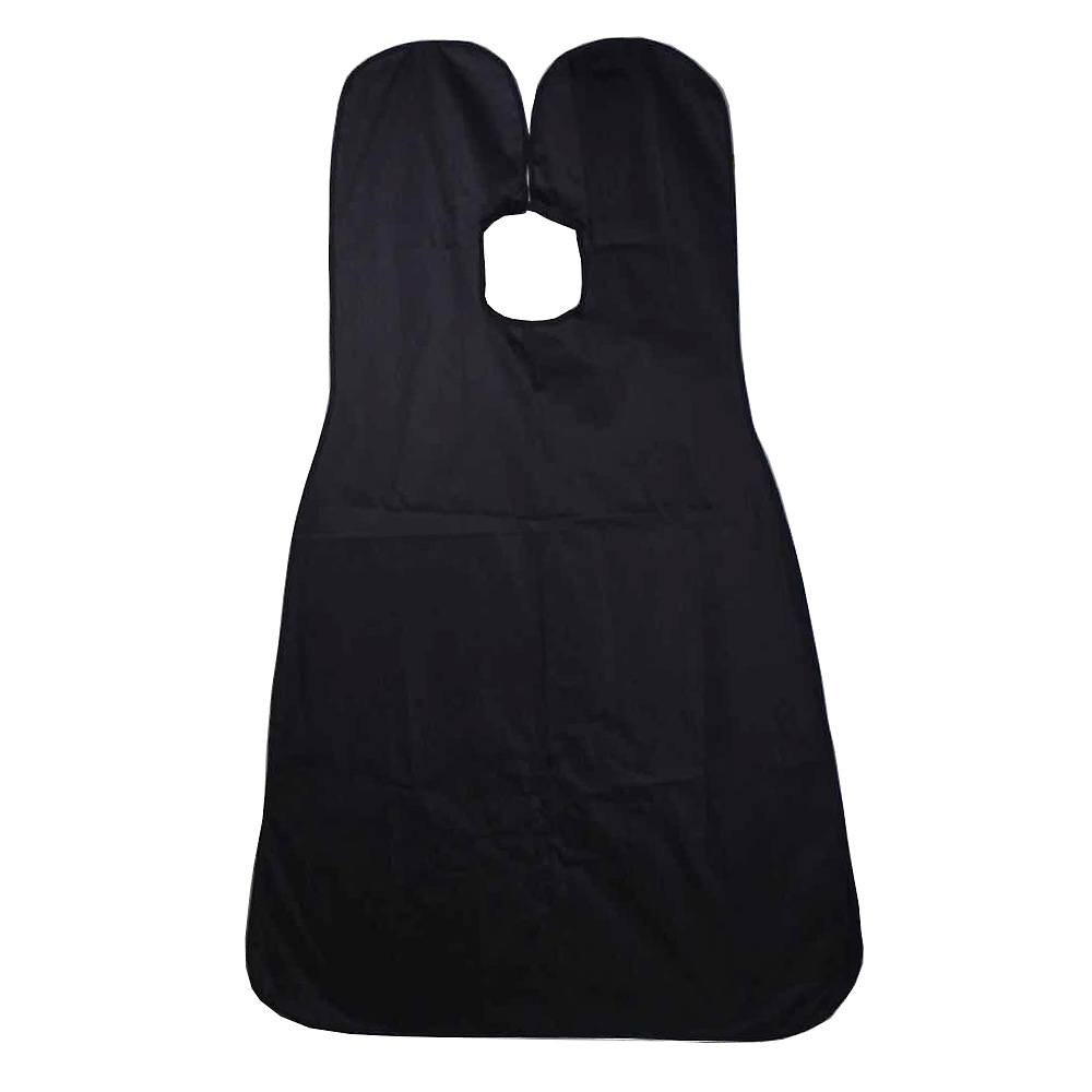 120x80cm Man Bathroom Apron Black Beard Apron Hair Shave Apron for Man Waterproof Floral Cloth Household Cleaning Protecter