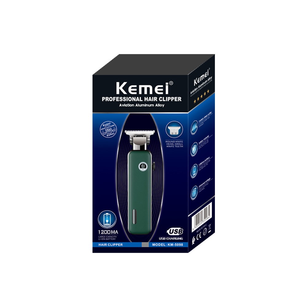 Kemei Electric Hair Cutting Machine Luminous High-power Silent Hair Clipper Man Shaver Trimmer For Men Professional Barber