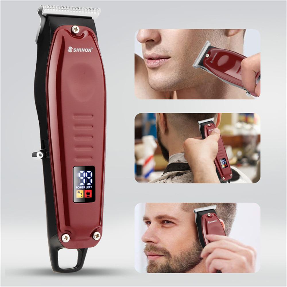 Electric Hair Clippers Retro Gradient Styling Hair Clipper Electric Clippers Hair Trimmer Electric Pusher Quick Haircut Men