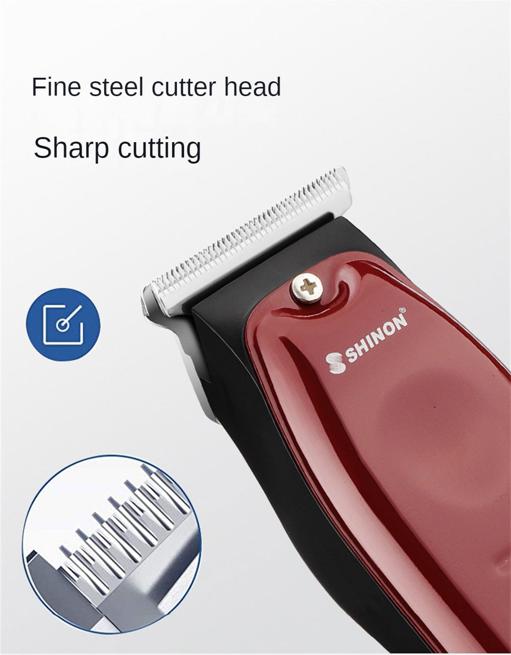 Electric Hair Clippers Retro Gradient Styling Hair Clipper Electric Clippers Hair Trimmer Electric Pusher Quick Haircut Men