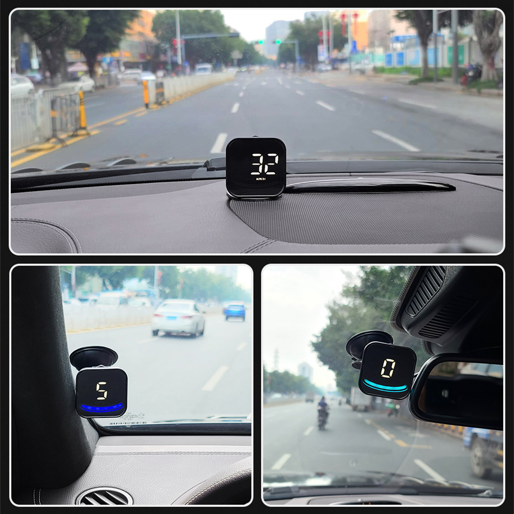 G4 Universal Car Digital Head-up Display Host Smart Digital Alarm Reminder GPS Speedometer Car Electronics Accessories