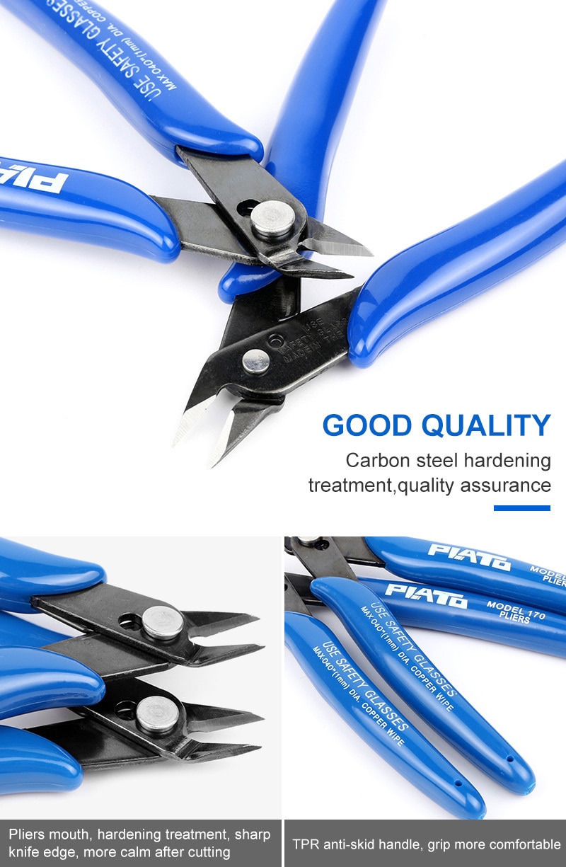 Precision Diagonal Pliers Cutting Pliers For Cable Cutter High Hardness Multi Functional Industrial Electronic Repair Hand Tools