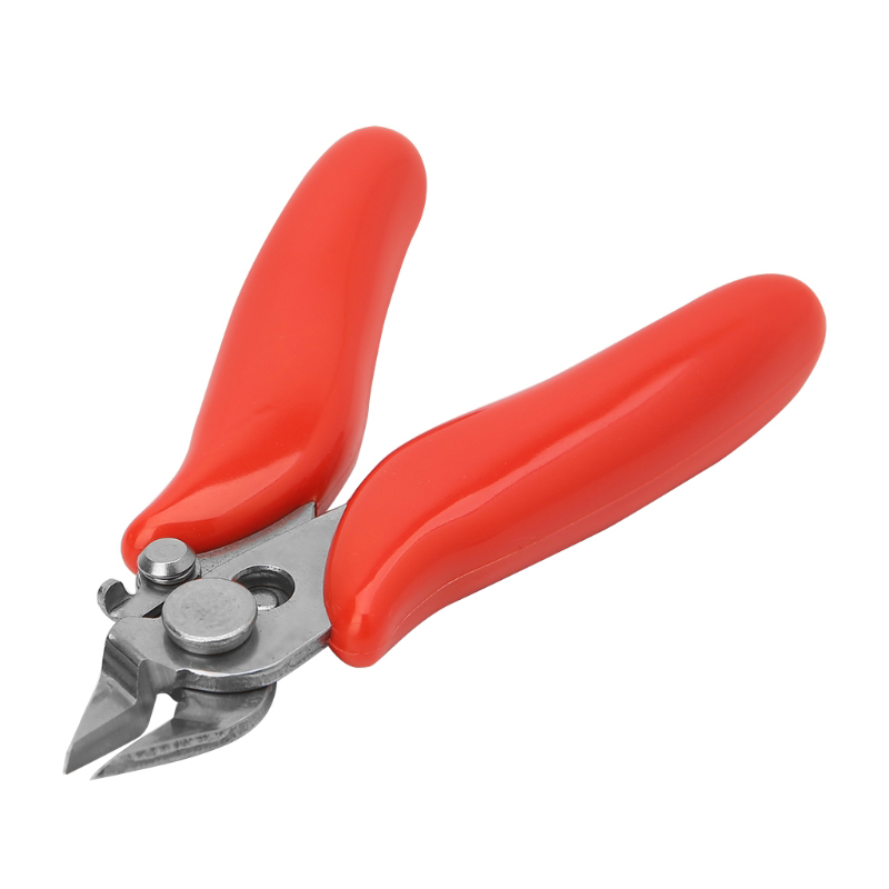 Diagonal Pliers 3.5 Inch Mini Wire Cutter Small Soft Cutting Electronic Pliers Wires Insulating Rubber Handle Model Hand Tools