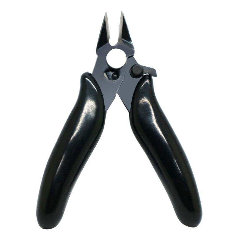 Diagonal Pliers 3.5 Inch Mini Wire Cutter Small Soft Cutting Electronic Pliers Wires Insulating Rubber Handle Model Hand Tools