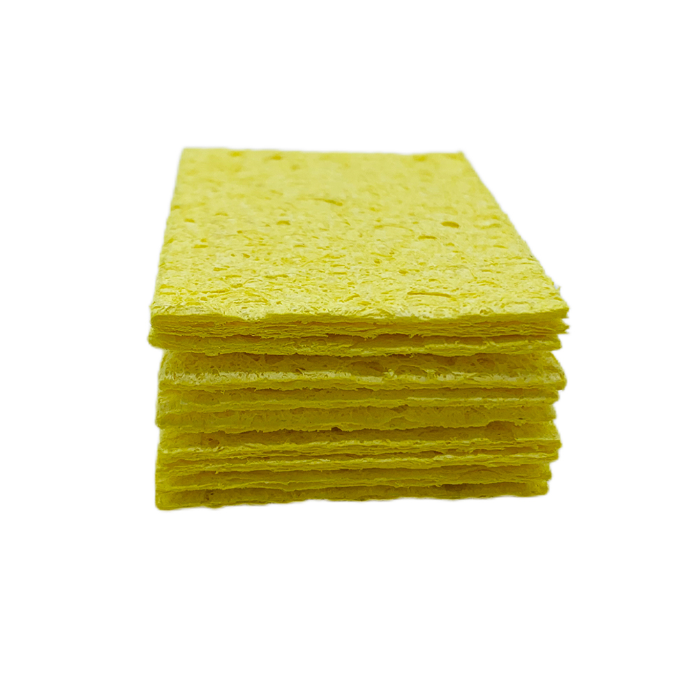 5/10Pcs Soldering Iron Tip Cleaning Sponge Pads Eletric Welding High Temperature Resistant Compressed Sponge Welding Accessories