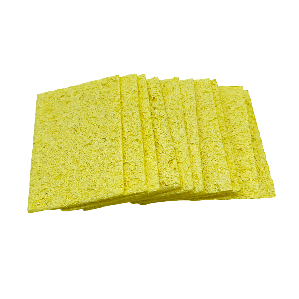 5/10Pcs Soldering Iron Tip Cleaning Sponge Pads Eletric Welding High Temperature Resistant Compressed Sponge Welding Accessories