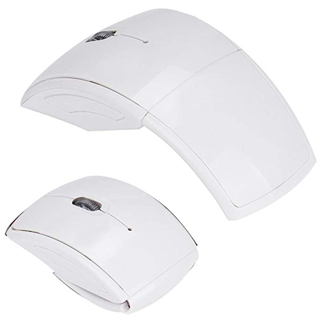 Arc 2.4G Wireless Folding Mouse Cordless Mice USB Foldable Receivers Games Computer Laptop Accessory