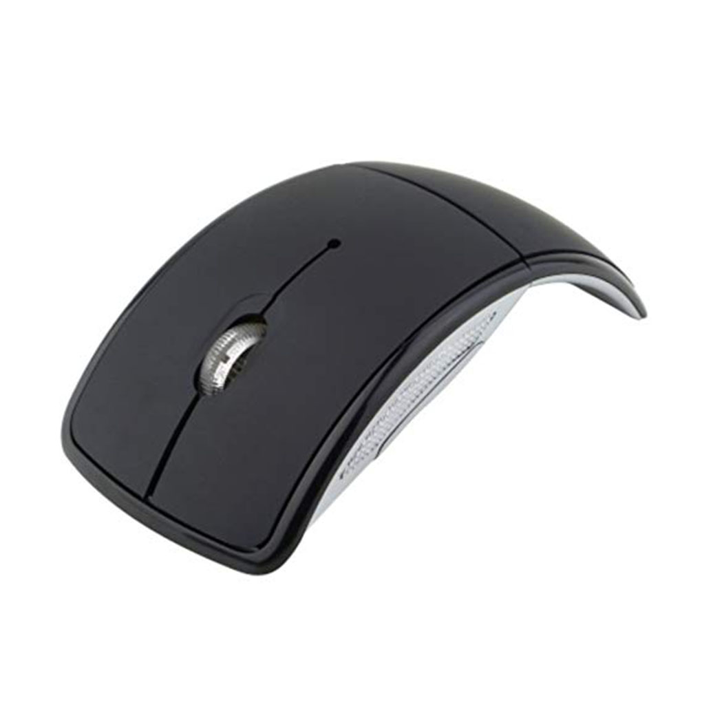 Arc 2.4G Wireless Folding Mouse Cordless Mice USB Foldable Receivers Games Computer Laptop Accessory