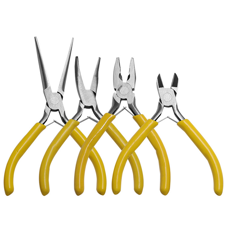 Equipment Kit Long Needle Round Nose Cutting Wire Pliers For Jewelry Making DIY Tool Accessories