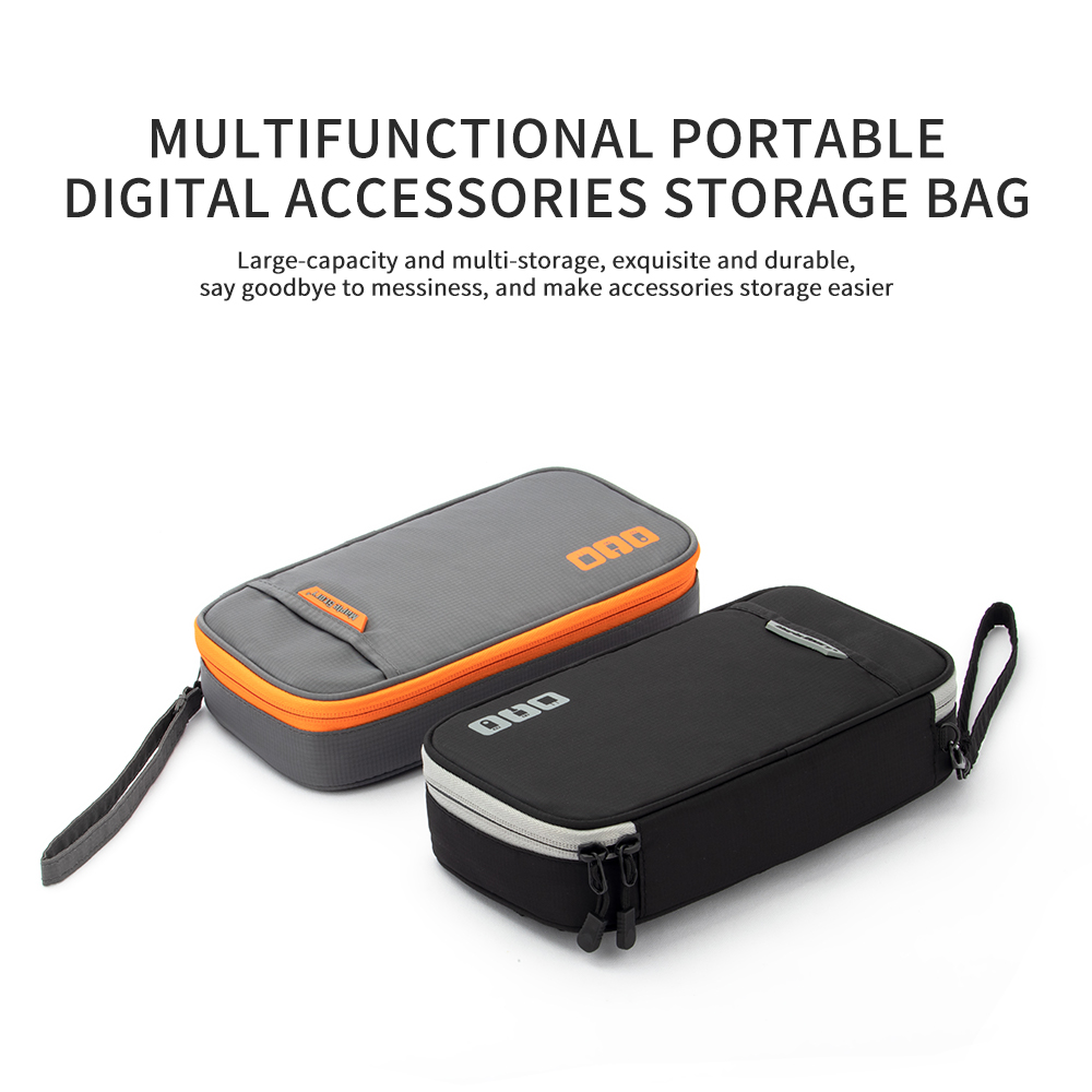 Portable Electronic Accessories Travel case,Cable Organizer Bag Gadget Carry Bag for iPad,Cables,Power,USB Flash Drive, Charger