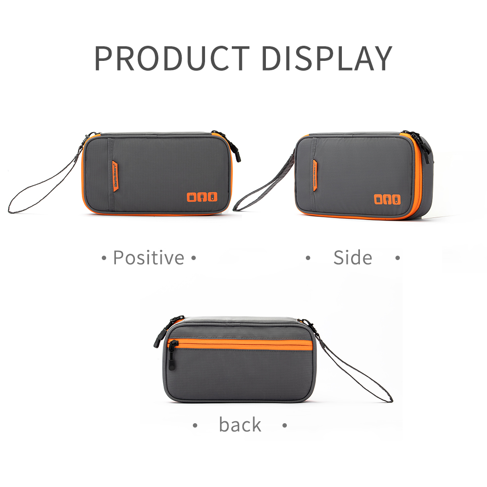 Portable Electronic Accessories Travel case,Cable Organizer Bag Gadget Carry Bag for iPad,Cables,Power,USB Flash Drive, Charger