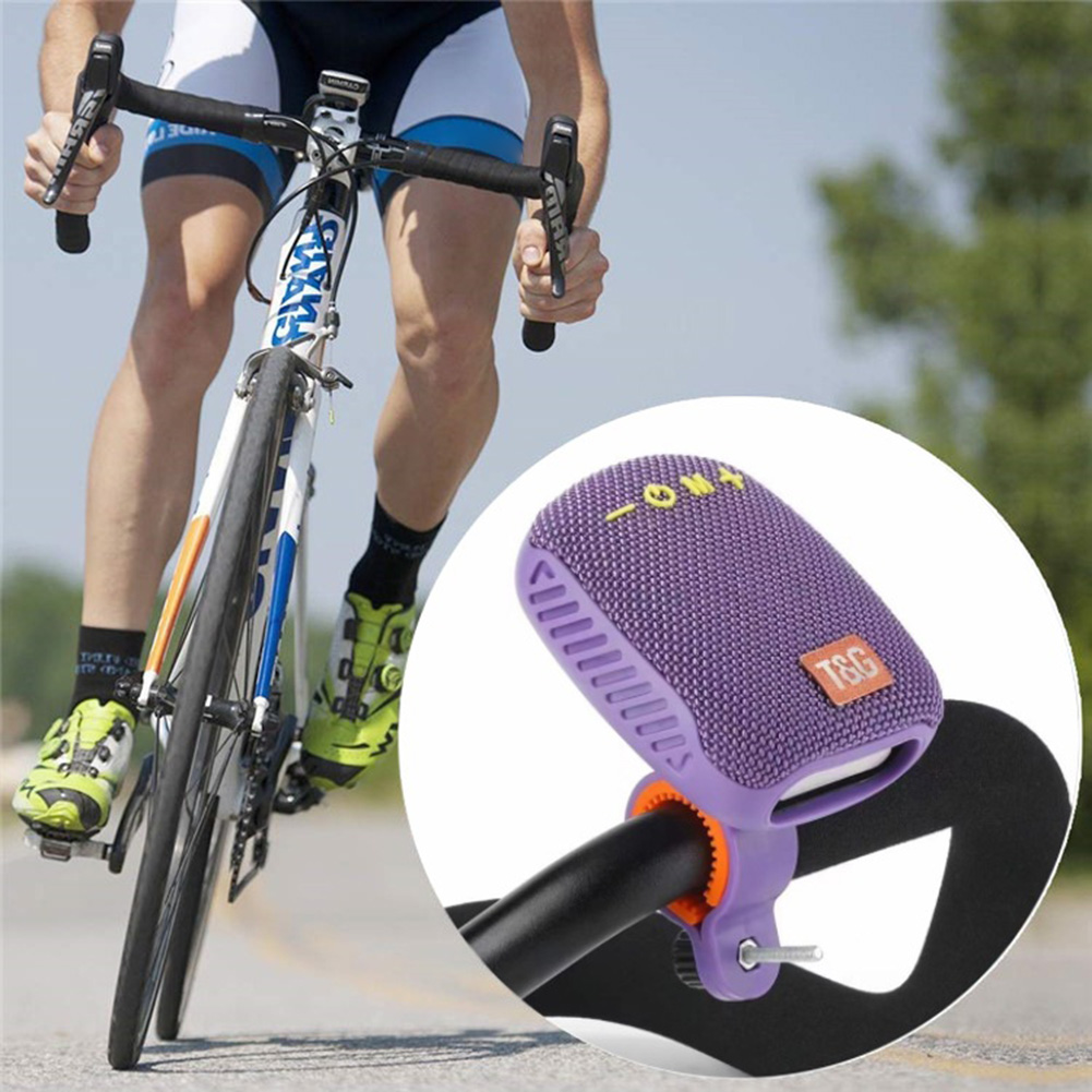 500mAh TWS Wireless Stereo Speaker Type-C USB Rechargeable Loudspeaker Bluetooth-Compatible Subwoofer Outdoor Cycling Supplies