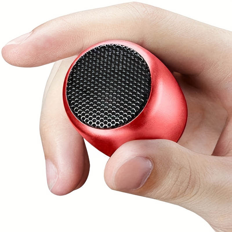 Small Metal Bluetooth Speaker Portable Wireless Speaker Mini Mobile Outdoor Loud Subwoofer Music Box M1 Small Steel Cannon