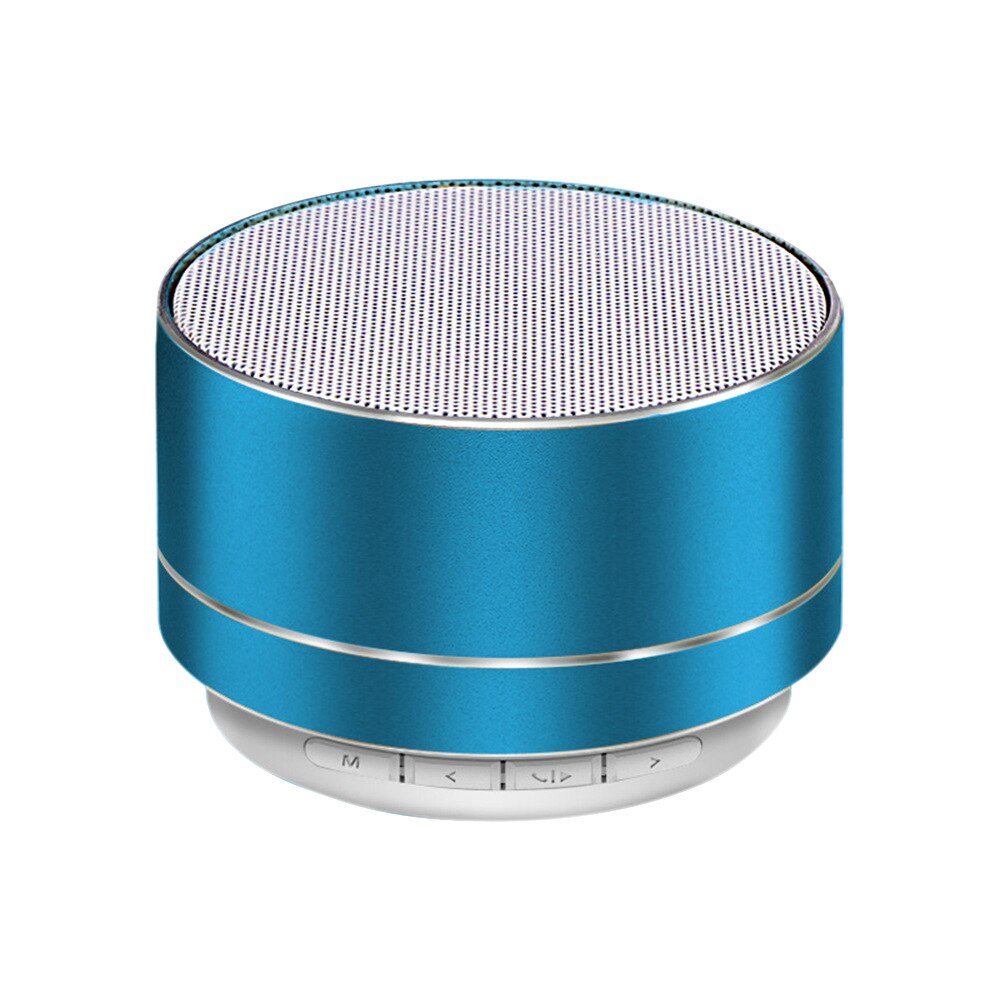 A10 Wireless Bluetooth Speaker Small Steel Cannon Subwoofer Portable Mini Gift Card Bluetooth SpeakerColor