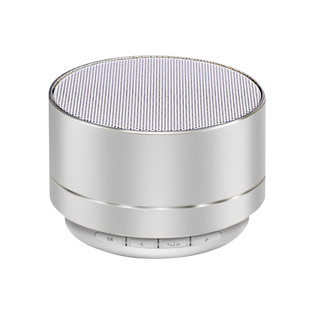 A10 Wireless Bluetooth Speaker Small Steel Cannon Subwoofer Portable Mini Gift Card Bluetooth SpeakerColor