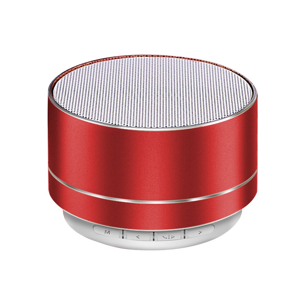 A10 Wireless Bluetooth Speaker Small Steel Cannon Subwoofer Portable Mini Gift Card Bluetooth SpeakerColor