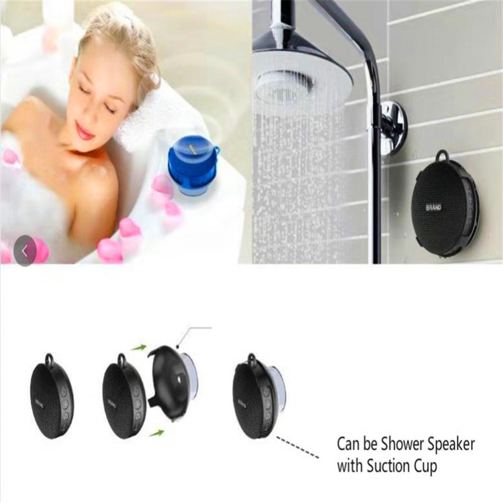 Wireless Bluetooth Speaker IPX7 Waterproof Stereo Sound Dust/Shockproof Portable Speaker Outdoor Cycling Bike Creative Speaker