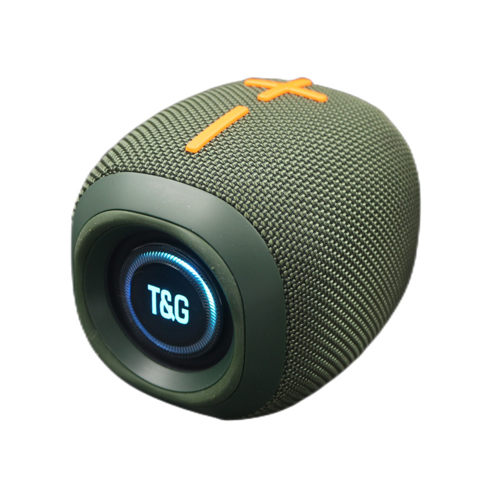 TWS Speaker 1800mAh FM Radio Music Box IPX5 Waterproof Support AUX Audio Input Bluetooth-Compatible 5.3 Stereo Loudspeaker