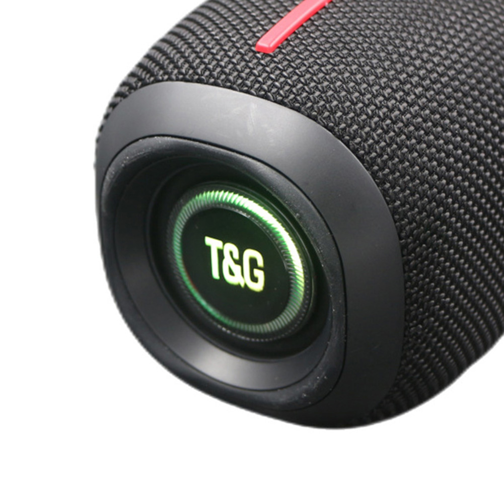 TWS Speaker 1800mAh FM Radio Music Box IPX5 Waterproof Support AUX Audio Input Bluetooth-Compatible 5.3 Stereo Loudspeaker