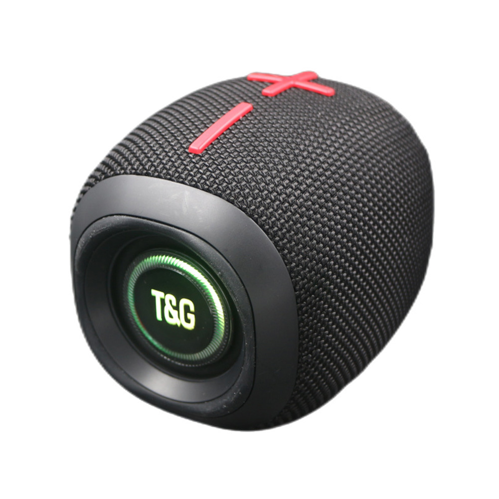 TWS Speaker 1800mAh FM Radio Music Box IPX5 Waterproof Support AUX Audio Input Bluetooth-Compatible 5.3 Stereo Loudspeaker