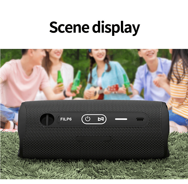 Flip6 Wireless Bluetooth Version 5.1 Portable Sound Speaker Multi-function Outdoor Card TWS Bluetooth Audio Subwoofer Stereo