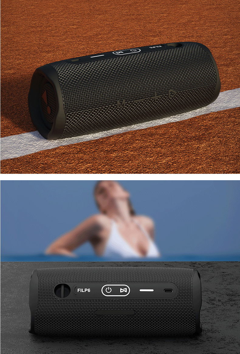 Flip6 Wireless Bluetooth Version 5.1 Portable Sound Speaker Multi-function Outdoor Card TWS Bluetooth Audio Subwoofer Stereo