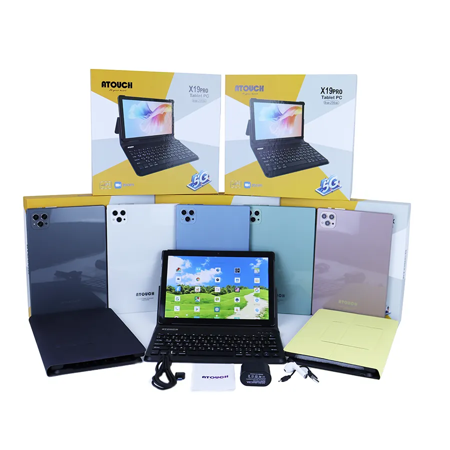 Hot Selling 10.1 Inch Atouch X19 PRO Tablet PC Android 12 Calling For Learning Business