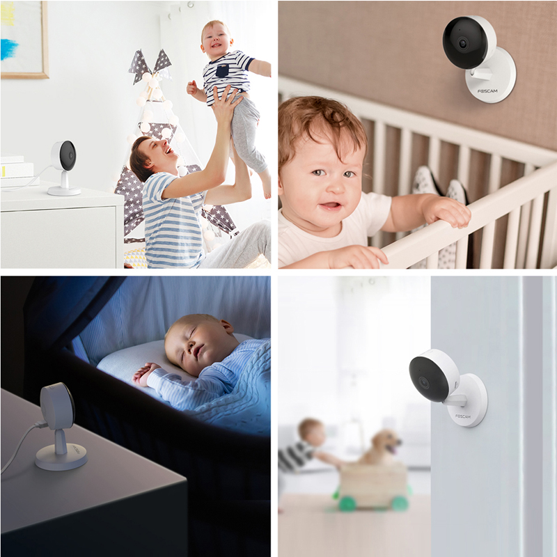 Foscam X4 4MP QHD Dual-Band Wireless Smart Home Security IP Camera with AI Human Detection One-Button Call Baby Monitor