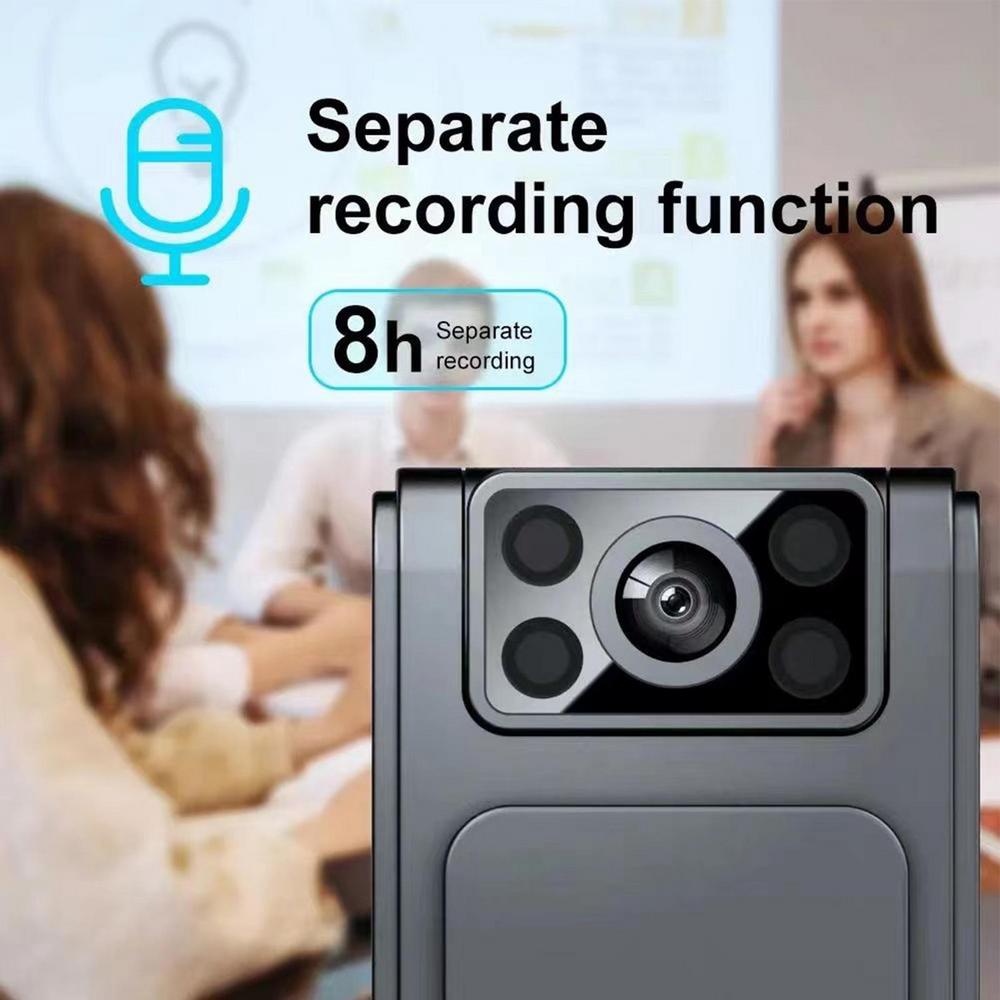 New Original HD 1080P Noise Reduction Camera 4K Video Recorder Wireless Camera Portable Back Clip Walk-around Camera DV Recorder