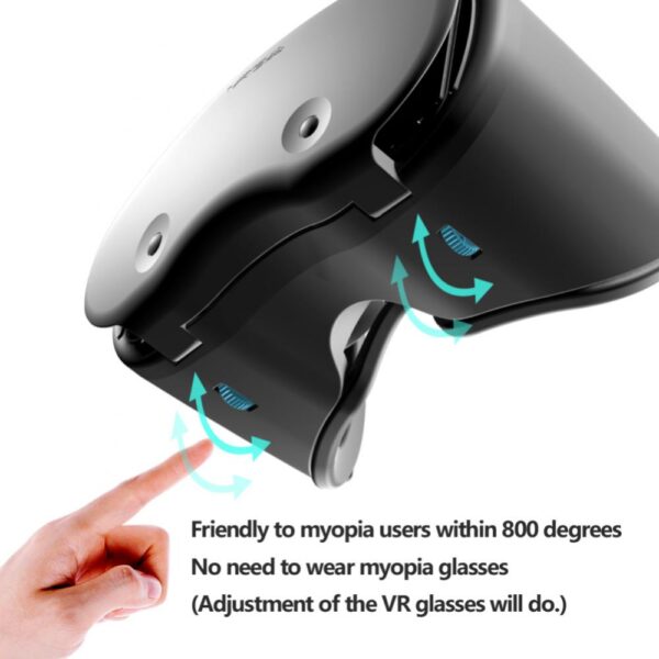 For Ios Android 5-7" Smartphone Reality Glasses Helmet Vrgpro X7 Google Cardboard Helmet 3d Glasses Vr - Image 4