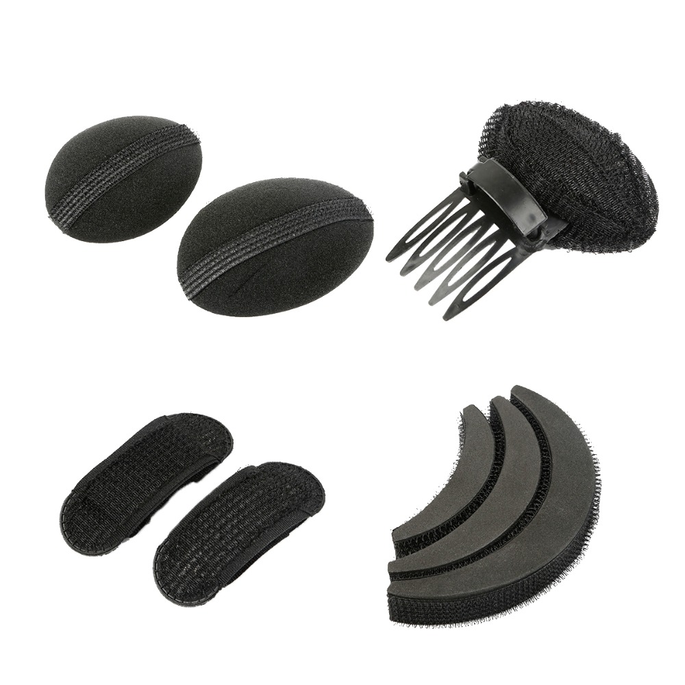 Ladies Fluffy Hair Clips Set, Fluffy Hair Pads, Root Pads, Sponge Hair Care And Styling Tools