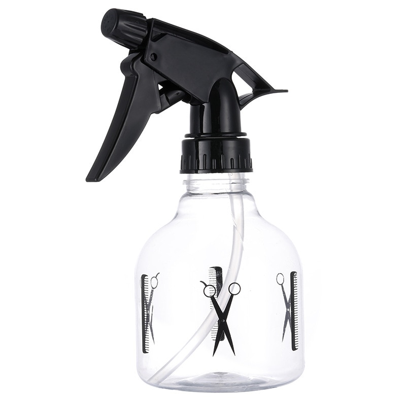 250ML Hairdressing Spray Bottle Salon Barber Hair Tools Water Sprayer Transparent Make-up Style Portable Plastic Spray Bottles