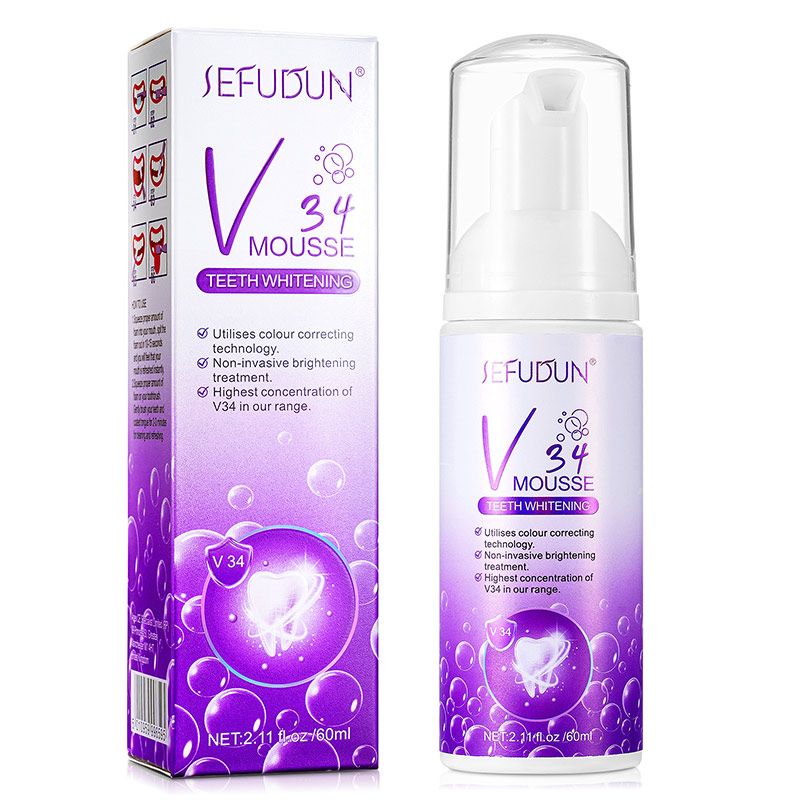 New Arrival V34 Series SEFUDUN Whitening Tooth Toothpaste Freshen Breath Remove Stain Oral Hygiene Clean Effectively Dental Care