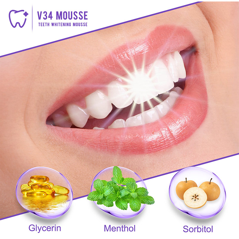 New Arrival V34 Series SEFUDUN Whitening Tooth Toothpaste Freshen Breath Remove Stain Oral Hygiene Clean Effectively Dental Care