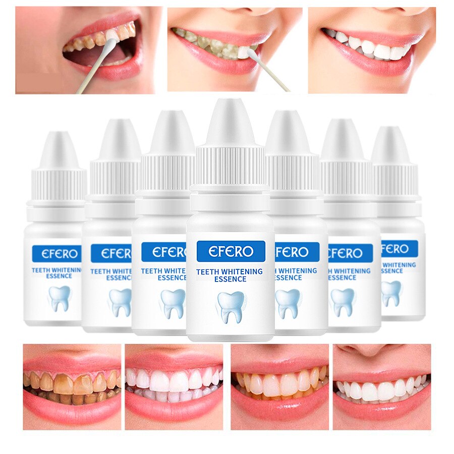 Teeth Whitening Essence Removes Plaque Stains Tooth Bleaching Tools Cleaning Serum White Teeth Oral Hygiene Tooth Whitening