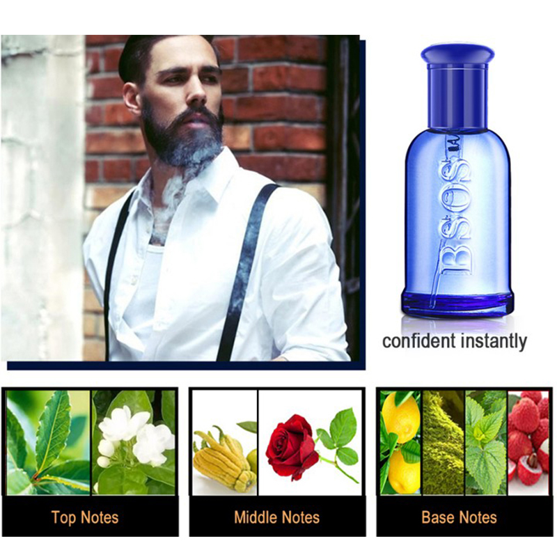 New Hot Brand Perfume For Men Long Lasting Parfum Spray Bottle Portable Classic Cologne Gentleman Fragrance Parfume Sell Well