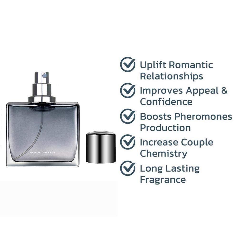 50ML Pheromone For Man Pheromone Perfume Light Fragrance Male Perfumed Spray Pheromone Perfumed Dropship For Attracting Women