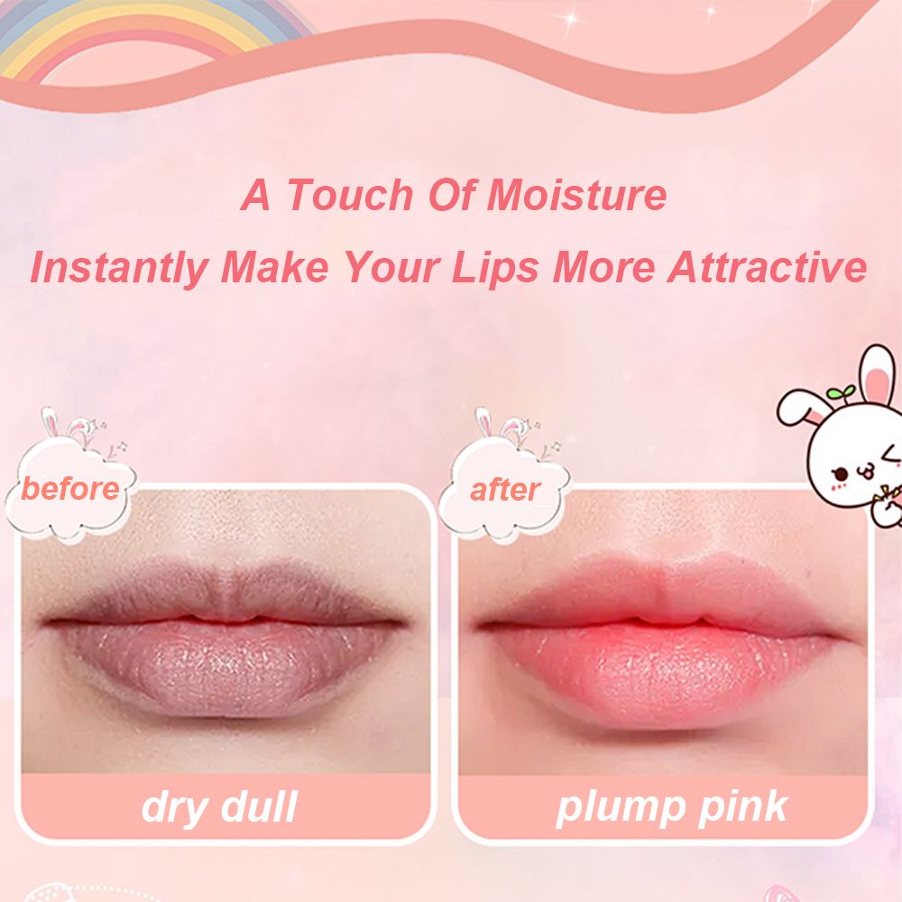 Moisturizing Lip Essence Oil Lip Balm Honey Milk Peach Oolong Repair Moisturize Soft Lighten Lip Lines Lip Cosmetics for Women