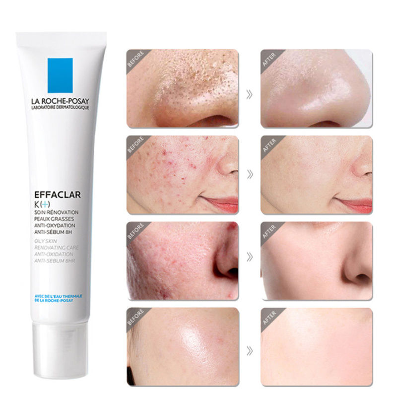 Original La Roche Posay Effaclar Serum/Purifying Foaming Gel Cleanser/Sunscreen Mild Soothing Repair Oil Control For Acne Skin