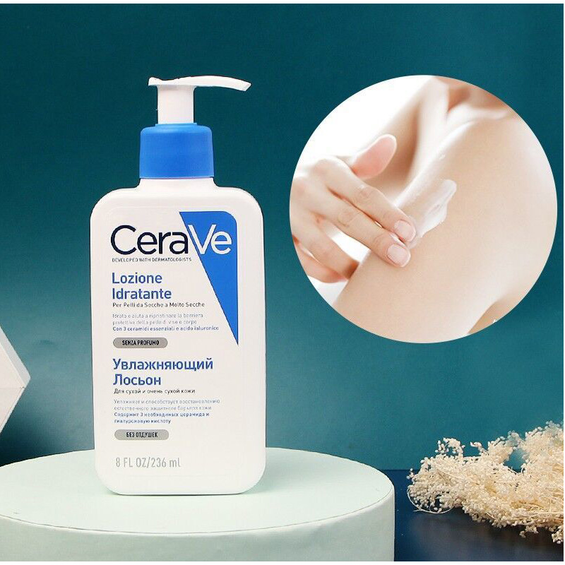 CeraVe Cleanser No Foam Facial Cleanser Amino Acid Face Moisturizing Body Lotion Whitening Cream For Dry Skin Care SA Salicylic