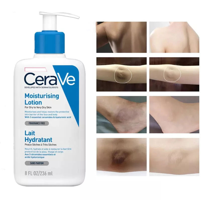 CeraVe Cleanser No Foam Facial Cleanser Amino Acid Face Moisturizing Body Lotion Whitening Cream For Dry Skin Care SA Salicylic