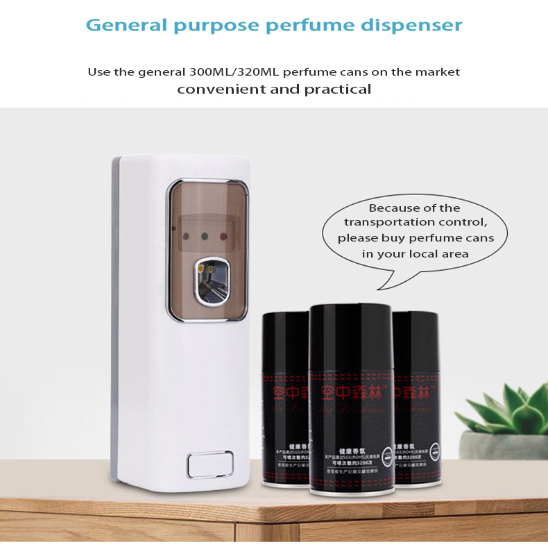LCD Automatic Aerosol Dispenser Hotel Indoor Timed Remote Control fragrance Sprayer Perfume Induction Spray Machine