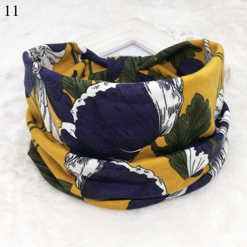 Bohemian Wide Cotton Stretch Headbands Women Headwrap Turban Headwear Bandage Hairbands Bandana Wide Headbands Hair Accessories