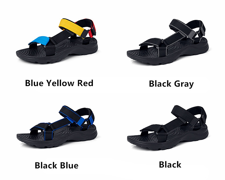 2023 New Men Sandals Non-slip Summer Flip Flops High Quality Outdoor Beach Slippers Casual Shoes Cheap Men's shoes Water Shoes