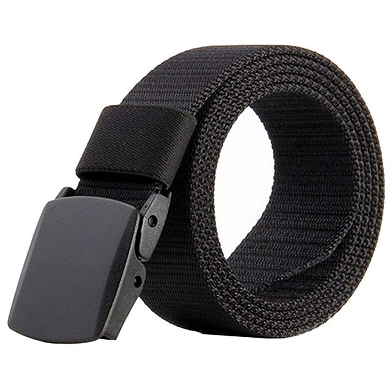 Military Automatic Buckle Nylon Belt Outdoor Hunting Multifunctional Tactical Canvas Belt High Quality Men Belt