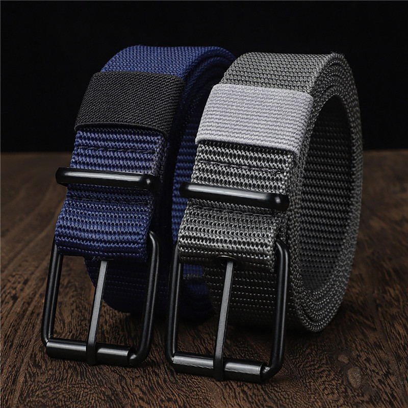 Men's Belts Army Military Canvas Nylon Webbing Tactical Belt Fashion Casual Designer Unisex Belts High Quality Sports Strap