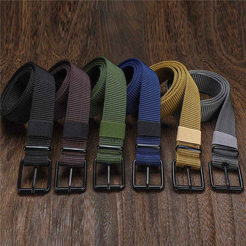 Men's Belts Army Military Canvas Nylon Webbing Tactical Belt Fashion Casual Designer Unisex Belts High Quality Sports Strap