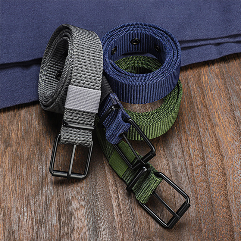 Men's Belts Army Military Canvas Nylon Webbing Tactical Belt Fashion Casual Designer Unisex Belts High Quality Sports Strap