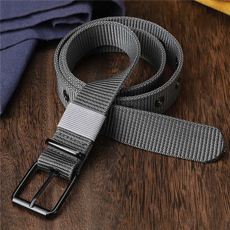 Men's Belts Army Military Canvas Nylon Webbing Tactical Belt Fashion Casual Designer Unisex Belts High Quality Sports Strap